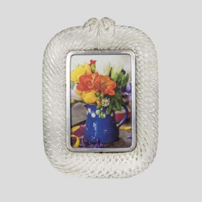 1960s Barovier e Toso Ritorto glass Picture Frame