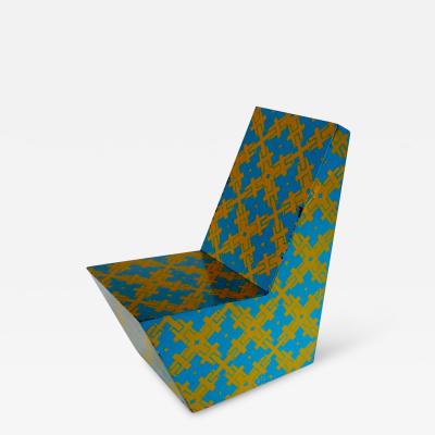 1960s Graphic Print Chair