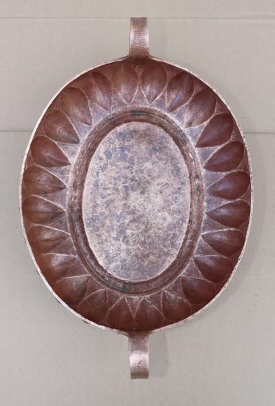 1960s Hammered Copper Mexican Decorative Bowl