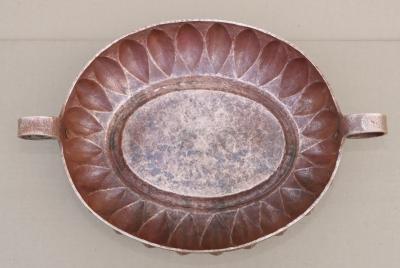 1960s Hammered Copper Mexican Decorative Bowl