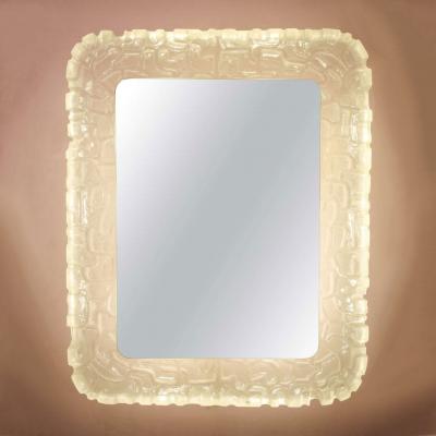 1960s Italian back lit mirror