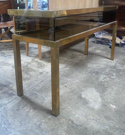 1960s Mid Century Italian Brass Sideboard