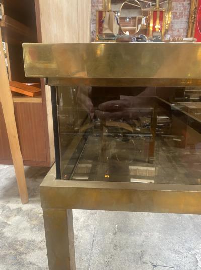 1960s Mid Century Italian Brass Sideboard