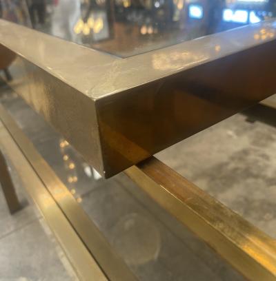 1960s Mid Century Italian Brass Sideboard