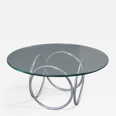 1960s Mid Century Modern Chrome Side Table 1960s Mid Century Modern Chrome Side Table, Modern Chrome Side Table