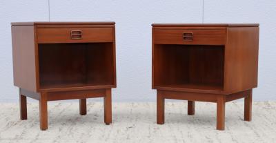 1960s Mid Century Modern Danish Teak Night Stands