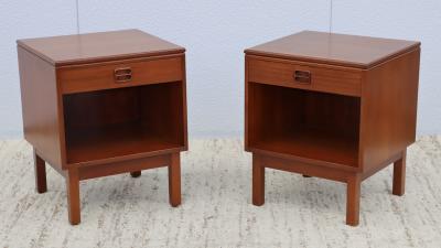 1960s Mid Century Modern Danish Teak Night Stands