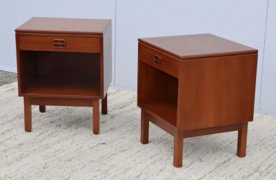 1960s Mid Century Modern Danish Teak Night Stands