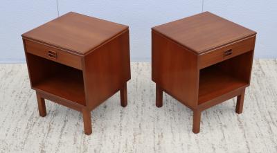 1960s Mid Century Modern Danish Teak Night Stands