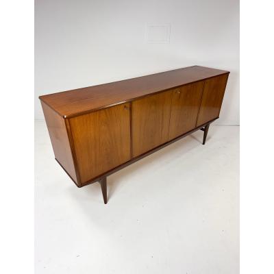 1960s Mid Century Scandinavian Teak Credenza