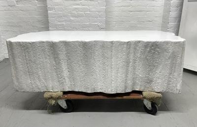 1960s Resin Top Organic Shaped Coffee Table