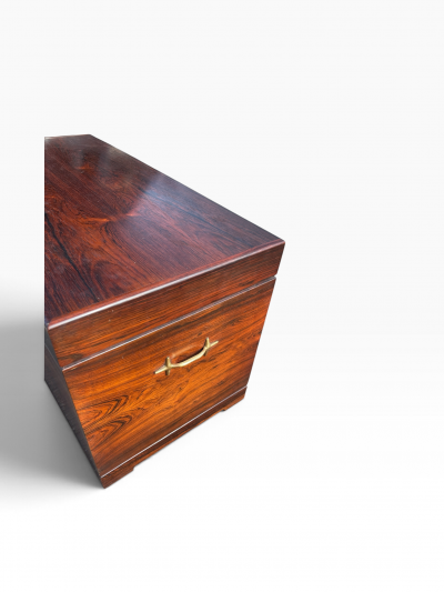 1960s Rosewood Danish trunk bar
