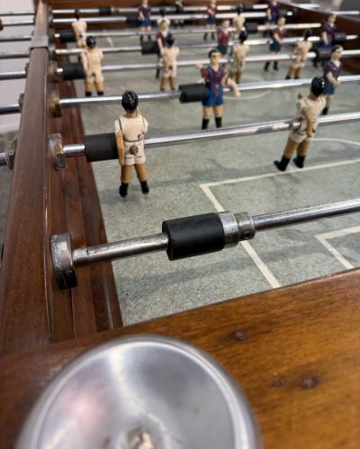 1960s Spanish Foosball Table Vintage 