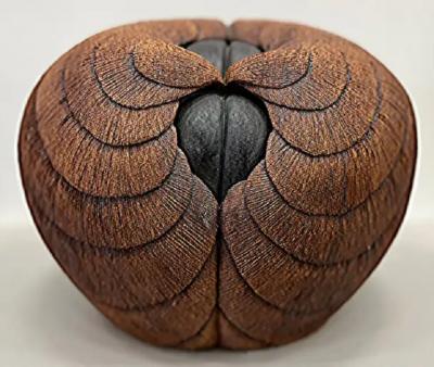 1960s Vintage Overscale Organic Studio Pottery Sculpture with Great Textures