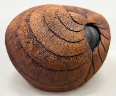 1960s Vintage Overscale Organic Studio Pottery Sculpture with Great Textures