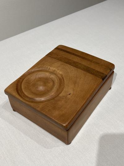 1960s cherry wood boxe