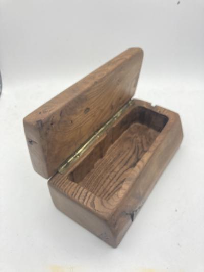 1960s decorative carved wood boxe