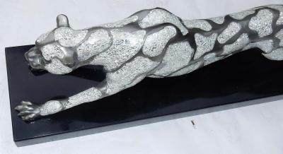 1970 1980 Panth re Disco Year in Encrusted with Shards of Mirrors