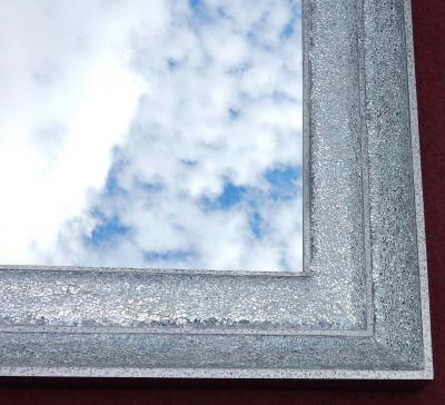 1970 80 Mirror Period Disco Inlaid With Shards Of Mirrors Rectangular Shape 204