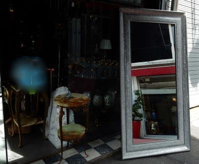 1970 80 Mirror Period Disco Inlaid With Shards Of Mirrors Rectangular Shape 204