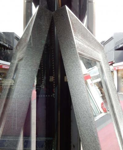 1970 80 Mirror Period Disco Inlaid With Shards Of Mirrors Rectangular Shape 204