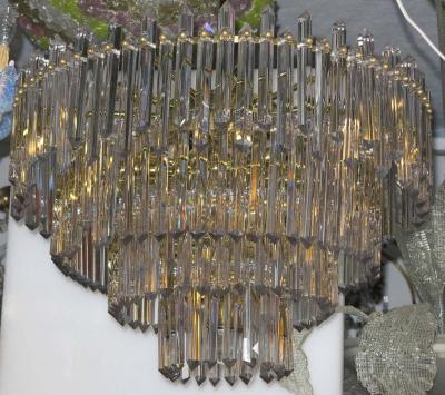 1970 Chandelier with 180 Kristals and 17 Bulbs