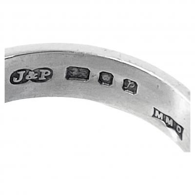 1970 s Sodalite and Sterling Ring