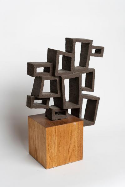 1970S ABSTRACT CERAMIC SCULPTURE