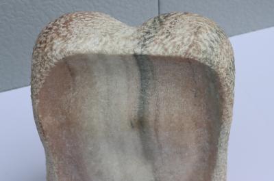 1970s Abstract Torso Granite Sculpture