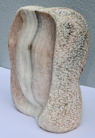1970s Abstract Torso Granite Sculpture