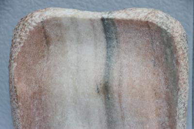 1970s Abstract Torso Granite Sculpture