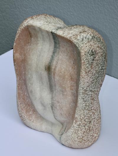 1970s Abstract Torso Granite Sculpture