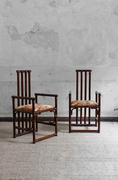1970s Bamboo Dining set