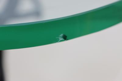 1970s Baroque Style Brass And iron Side Tables