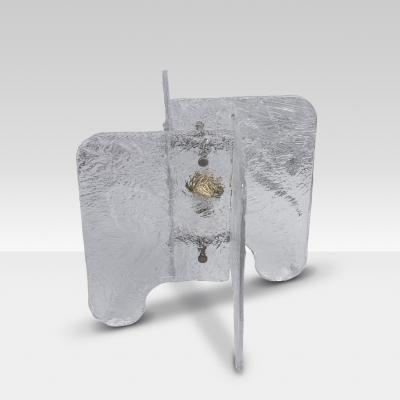 1970s Blown Glass Table Lamp