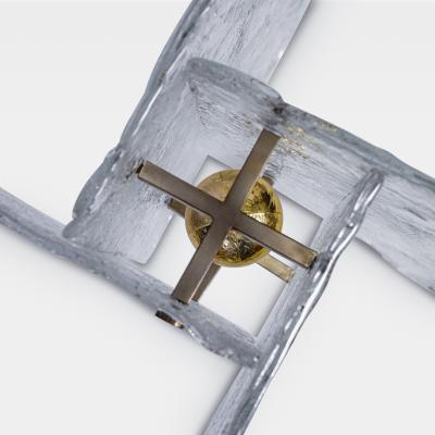 1970s Blown Glass Table Lamp