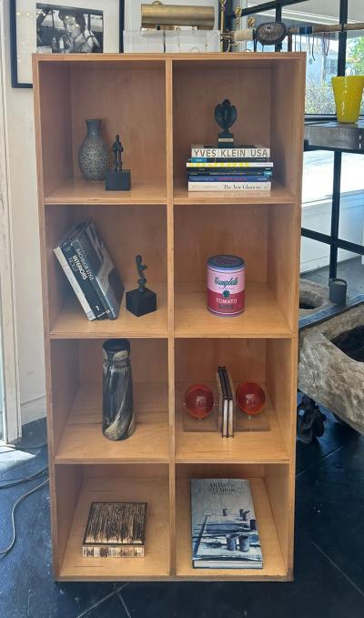 1970s Bookcase in Burch Veneer