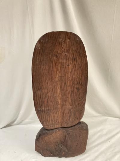 1970s Carved wood sculpture
