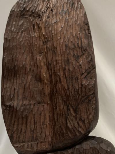 1970s Carved wood sculpture