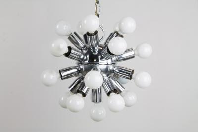 1970s Chrome Sputnik Chandelier