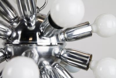1970s Chrome Sputnik Chandelier