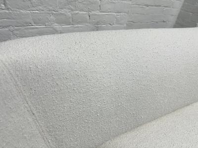 1970s Curved Sofa in Boucl 