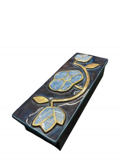 1970s D corative box by Mith Espelt