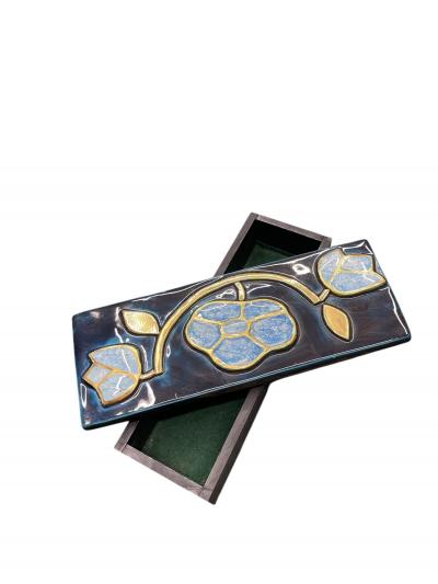 1970s D corative box by Mith Espelt