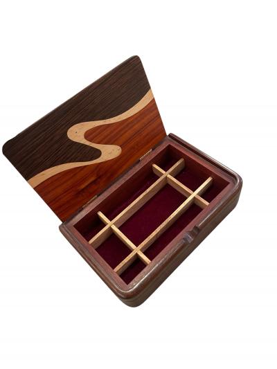 1970s Decorative marquetry box