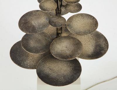 1970s French Lily Pad Lamp