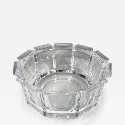 1970s Grainware Angular Regal Lucite Bowl by William Bounds