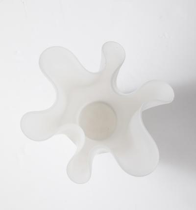 1970s Handkerchief Italian Modernist Vase