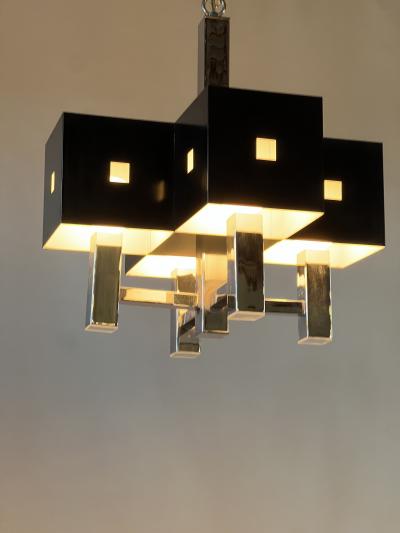 1970s Hanging Lamp Disco era chandelier