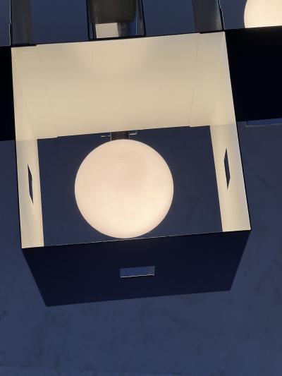 1970s Hanging Lamp Disco era chandelier